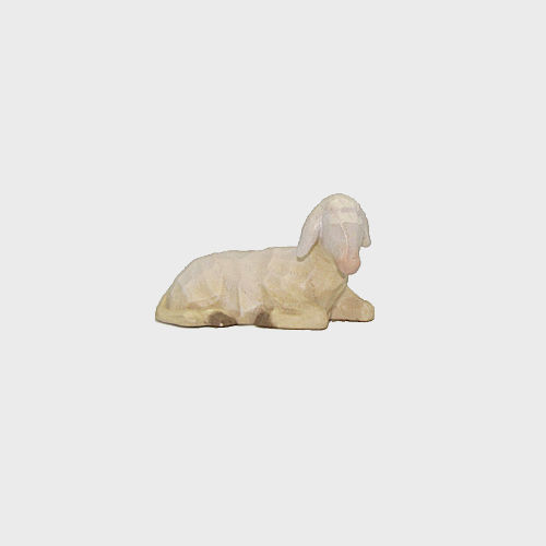Anna 8142 Krippenfigur Schaf liegend
