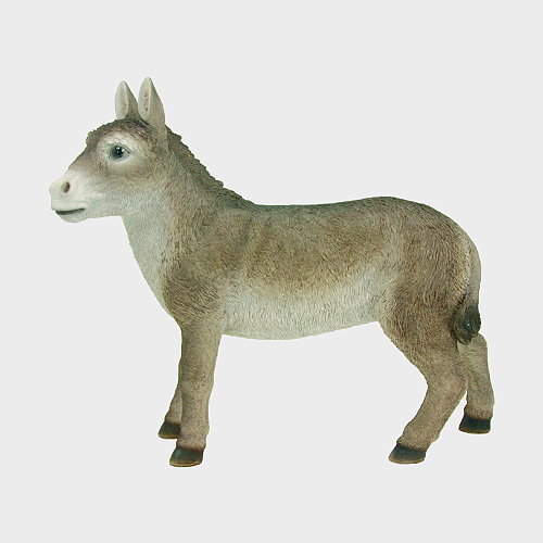 Krippenfigur Esel 53cm hoch