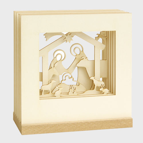 SILHOURAMA Krippe zum Zusammenstecken 12,5cm