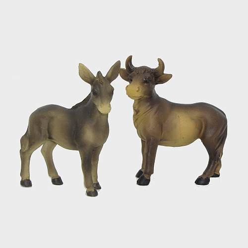 Krippenfiguren Bauernkrippe 13-teilig