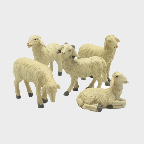 Krippenfiguren Schafe