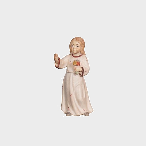 Advent 020 Krippenfigur aus Eschenholz Mädchen