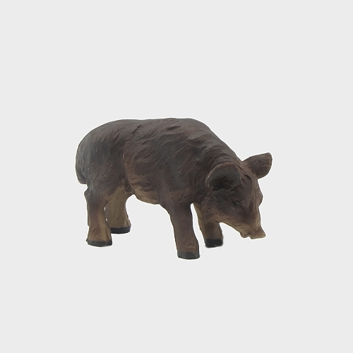 Krippenfigur Wildschweine im Set 4-teilig