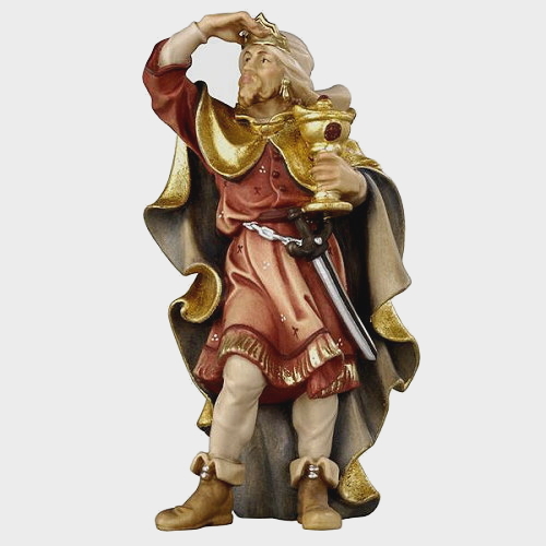 Rainell 013 Krippenfigur König Weiß
