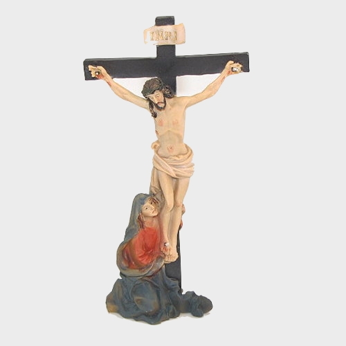Passionsfiguren Kreuzigung 9cm