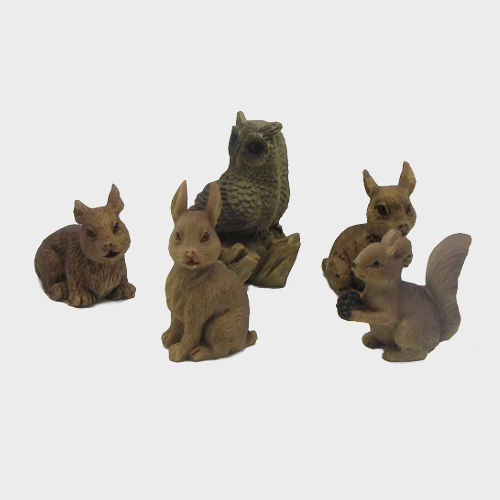 Krippenfiguren Waldtiere
