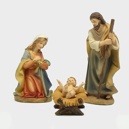 Krippenfiguren Hl. Familie Markuskrippe