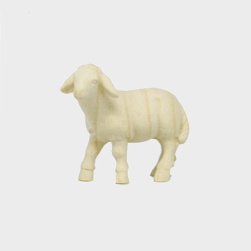 PEMA 261 natur Krippenfigur Schaf stehend linksschauend