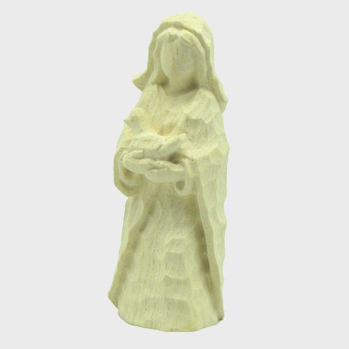 Anna 8122 Krippenfigur Hirtin mit Ente