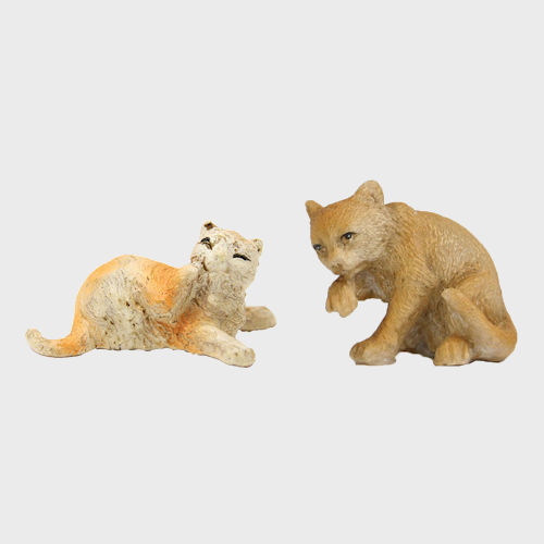Krippenfiguren Katzen