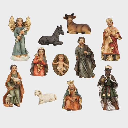 Krippenfiguren 11-teilig 3,5cm