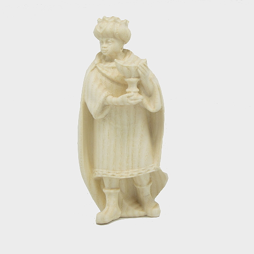 PEMA 012 natur Krippenfigur König Mohr