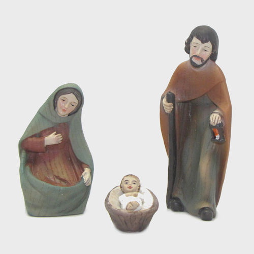 Krippenfiguren modern 15-teilig 10cm