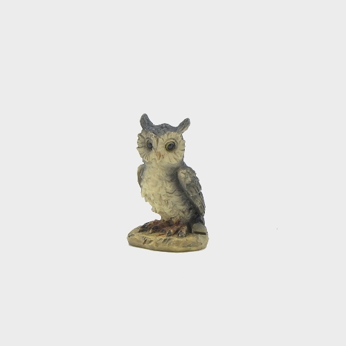 Krippenfigur Eule
