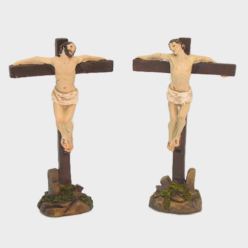 Passionsfiguren zwei Schächer 9cm