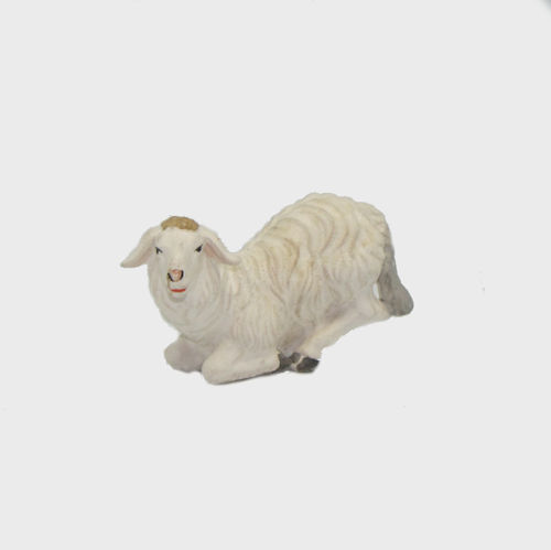 Zirbel 267 Krippenfigur Schaf kniend