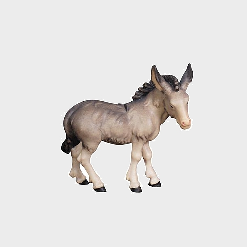 Advent 040 Krippenfigur aus Eschenholz Esel