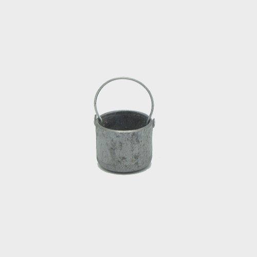 Krippendekoration Metallkessel 2cm