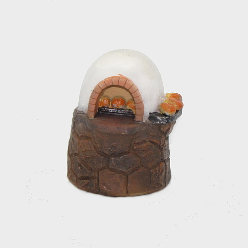Krippenfigur Backofen