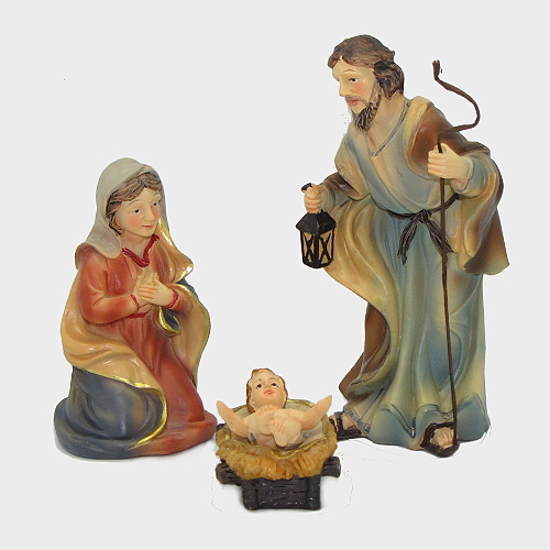 Krippenfiguren Johanneskrippe Hl. Familie