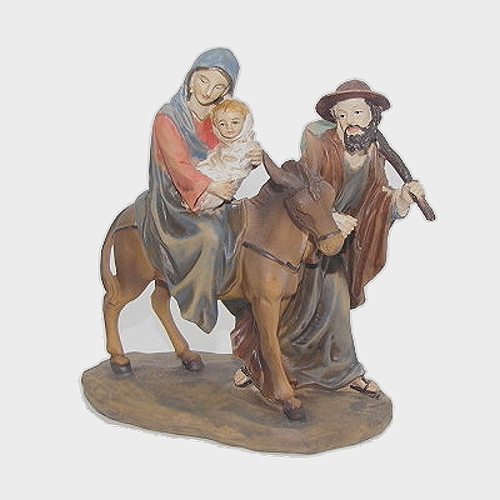 Krippenfigur Auf der Flucht