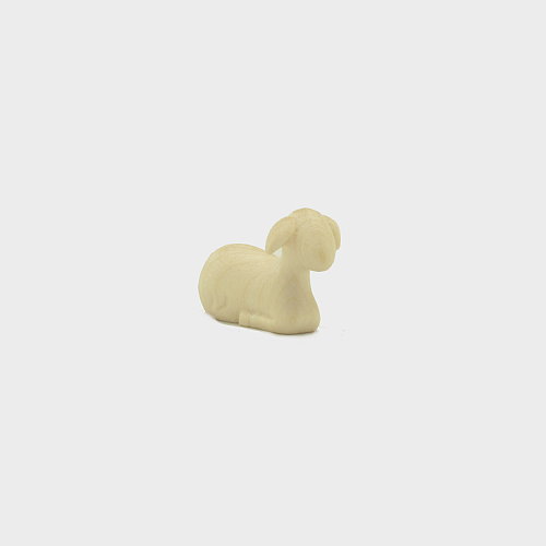 Krippenfigur Lamm liegend Leonardo 910282 Natur