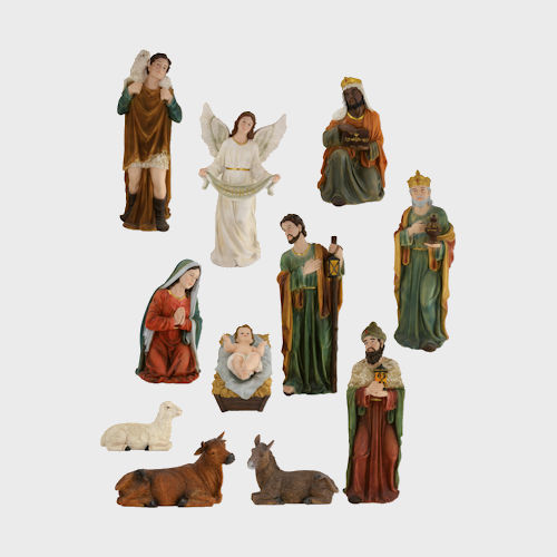 Krippenfiguren im Set 100cm