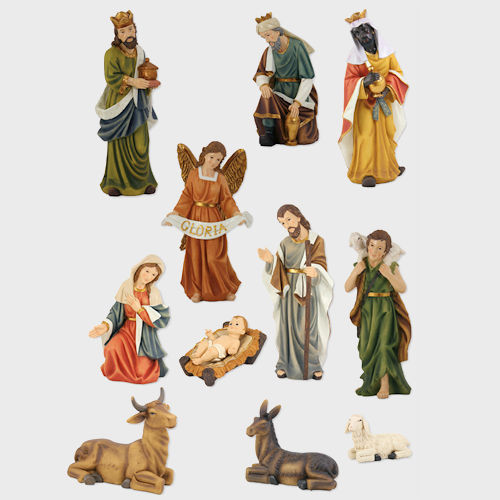 Krippenfiguren im Set 60cm