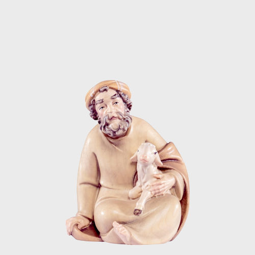 Artis 4523 Krippenfigur Hirte sitzend mit Schaf
