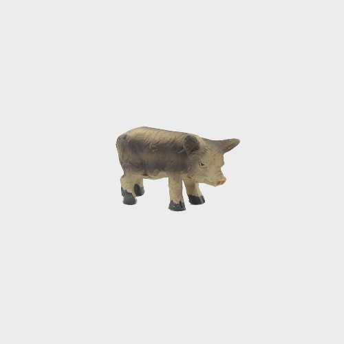 Krippenfigur Wildschweine im Set 4-teilig