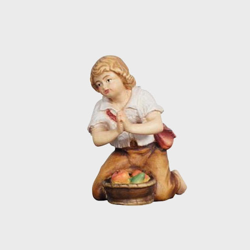 Mahlknecht 018 Krippenfigur Bub kniend