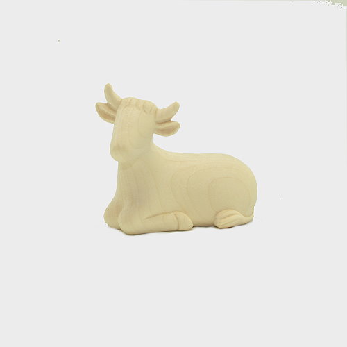 Leonardo 910039 Natur Krippenfigur Ochse liegend