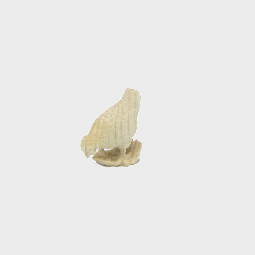 PEMA 123 natur Krippenfigur Huhn pickend