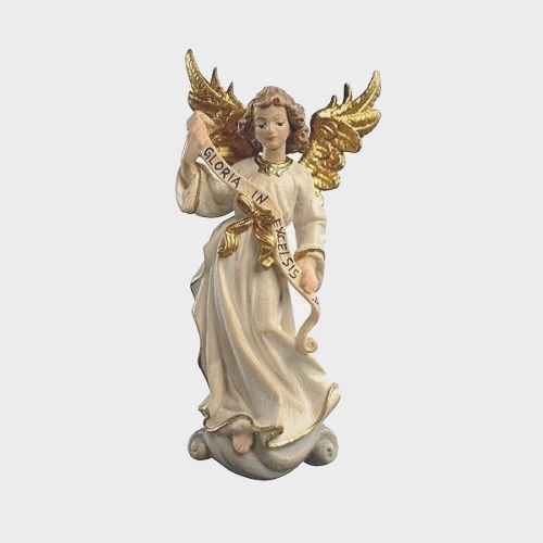 Krippenfigur Zirbel 007 Gloriaengel