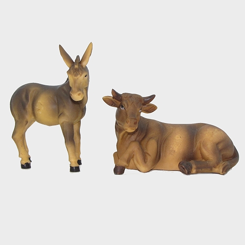 Krippenfiguren der Mathiaskrippe 11-teilig