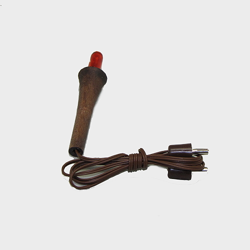 Krippenbeleuchtung Fackel mit Halter 3,5V