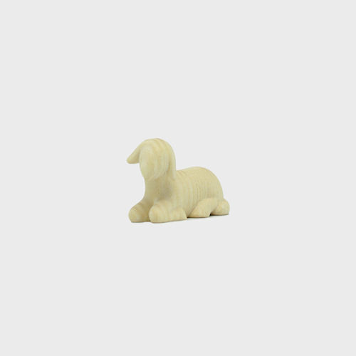 Fides 4664 Natur Krippenfigur Lamm liegend