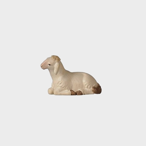 PEMA 251 Krippenfigur Schaf liegend vorwärtsschauend