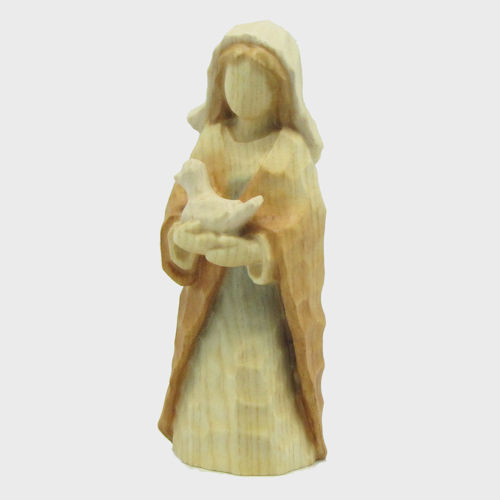 Anna 8122 Krippenfigur Hirtin mit Ente
