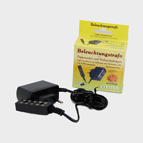 Elektrozubehör im Set 1, 7-teilig 3,5 Volt mit LED, Krippenbeleuchtung
