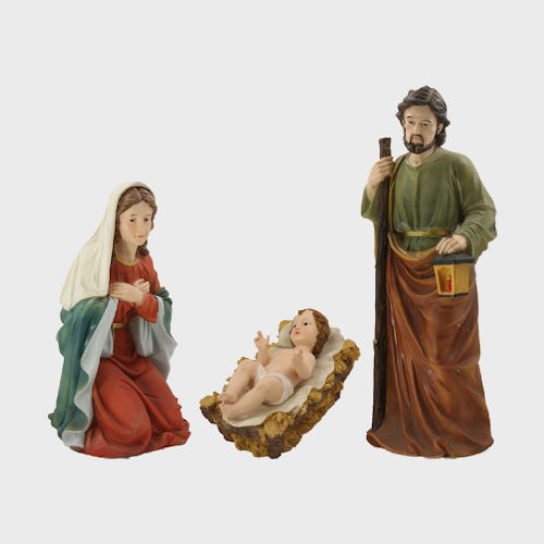 Krippenfiguren 80cm Hlg. Familie
