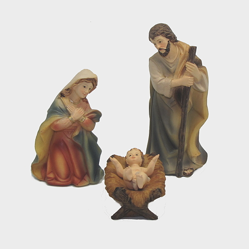 Krippenfiguren Hl. Familie Markuskrippe
