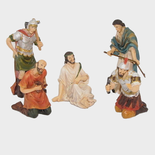Passionsfiguren Dornenkrönung 9cm