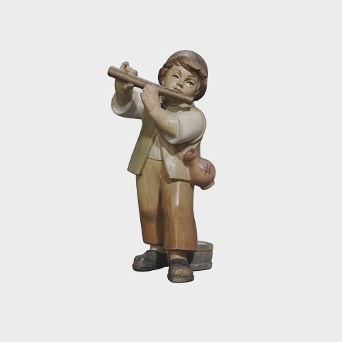 PEMA 016 Krippenfigur Bub mit Flöte