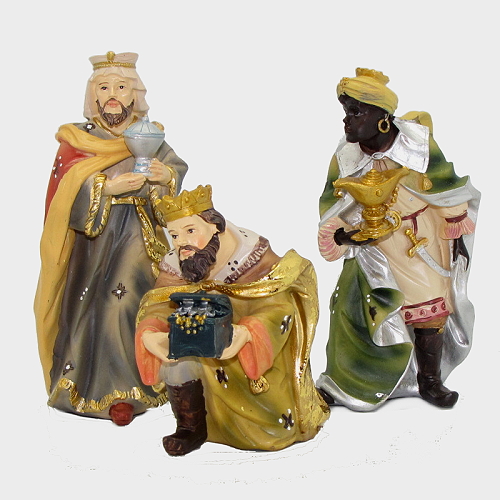 Krippenfiguren der Mathiaskrippe 11-teilig