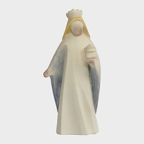 Aram 2203 Weißer König farbig Krippenfigur