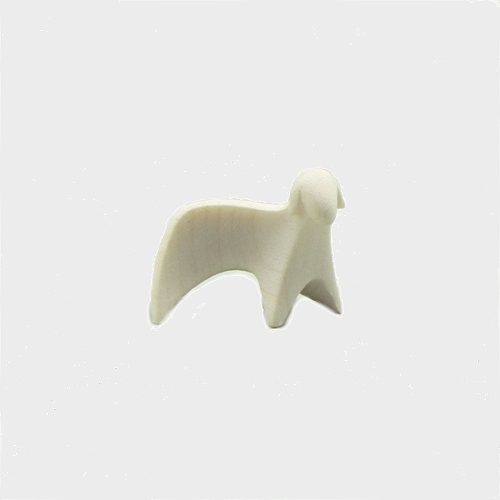 Ambiente Design 900262 Krippenfigur Schaf rechtsschauend