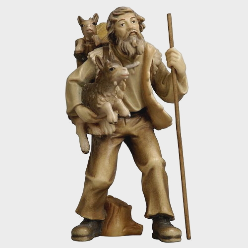 Rainell 085 Krippenfigur Ziegenhirte