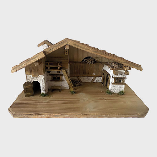 Krippenstall Weihnachtskrippe Seefeld