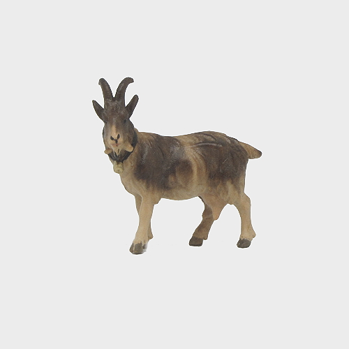 Krippenfigur Zirbel 197 Ziege mit Glöckchen